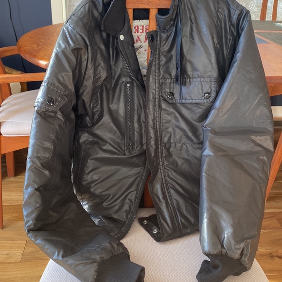 Vintage quilted nylon bomber jacket- Bush Alaska - Picture 3 of 7